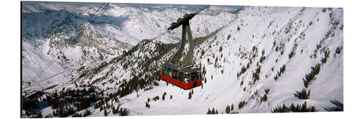 Obraz na aluminium Cable car in Snowbird Ski Resort