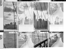 Gallery Print Skyline von Manhattan