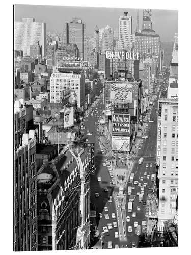 Tableau en plexi-alu New York dans les années 50