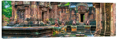 Lerretsbilde Banteay Srei Temple, Angkor