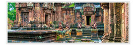 Poster Banteay Srei Temple, Angkor