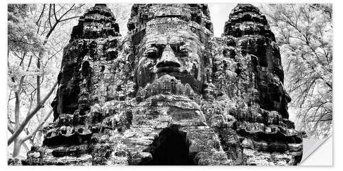 Naklejka na ścianę South Gate of Angkor Thom