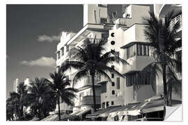 Wall sticker Palm trees on Ocean Drive