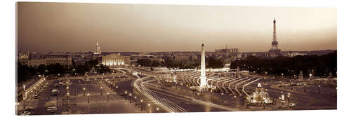 Acrylic print Place de la Concorde