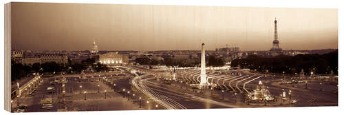 Holzbild Place de la Concorde