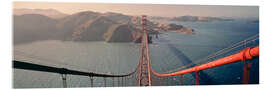 Stampa su vetro acrilico  Golden Gate Bridge