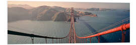 Foam board print Golden Gate Bridge