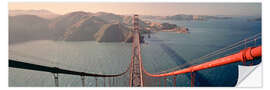 Naklejka na ścianę Golden Gate Bridge