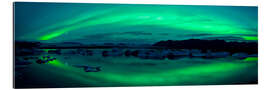 Gallery Print Aurora Borealis über der Jokulsarlon-Lagune