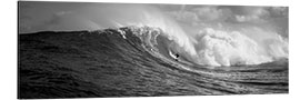 Alubild Surfer im Meer, Maui