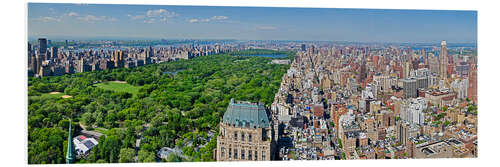 Quadro em PVC Aerial view of Manhattan and Central Park