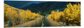 Acrylic print Million Dollar Highway