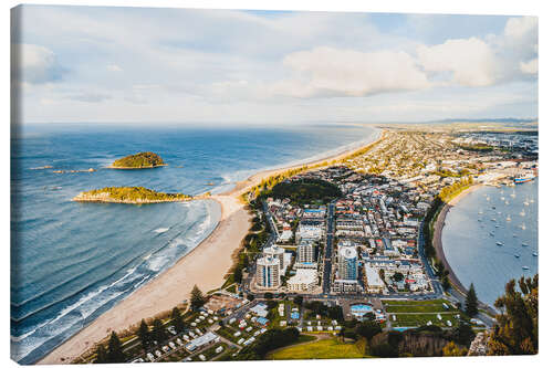 Canvas-taulu View over New Plymouth