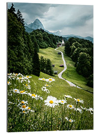 Gallery print Mountain chapel St. Johannes in summer