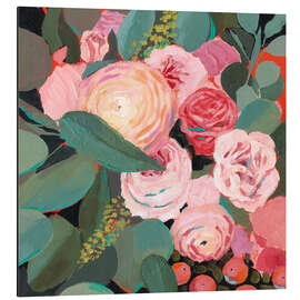 Magnettafel Eukalyptus-Blumenstrauß II