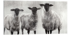 Tableau en plexi-alu Moutons