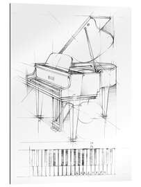 Gallery print Piano Sketch