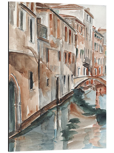 Aluminiumsbilde Venetian Watercolor Study II