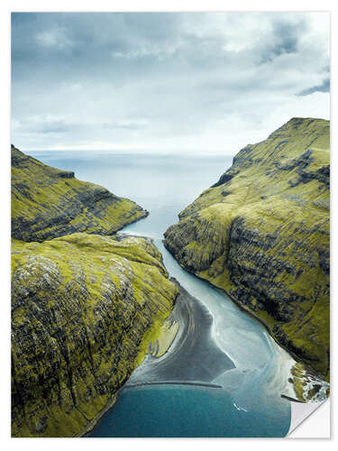 Sisustustarra Fjord on the Faroe Islands