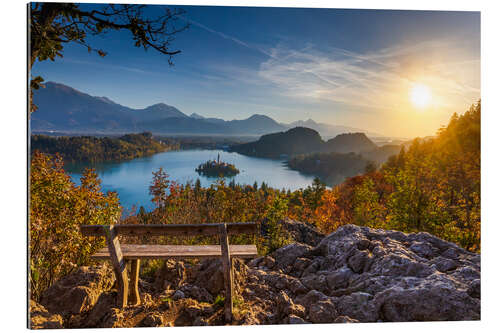 Gallery Print Bleder See bei Sonnenaufgang