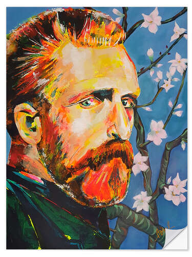 Selvklebende plakat Vincent Van Gogh