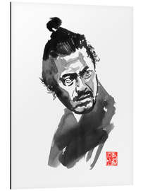 Print på aluminium Toshiro Mifune