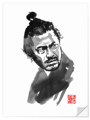 Wall sticker Toshiro Mifune