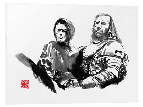 PVC print Arya and Clegane