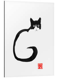 Magnettafel Katzensilhouette