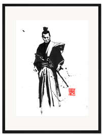 Gerahmter Kunstdruck Samurai