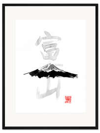 Gerahmter Kunstdruck Fuji San