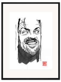 Gerahmter Kunstdruck Shining