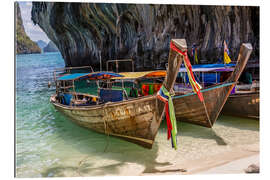 Galleritryck Longboats in Thailand