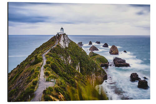 Alumiinitaulu Nugget Point Lighthouse in New Zealand