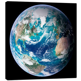 Lærredsbillede  The blue earth - NASA