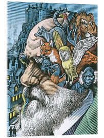 Acrylglasbild Charles Darwin, Britischer Naturwissenschaftler