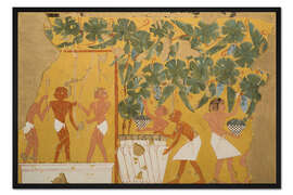 Gerahmter Kunstdruck Ägyptische Grabszene
