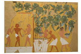 Foam board print Egyptian tomb scene