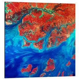 Magnettafel Afrikanische Küste