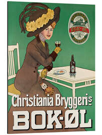 Magnettafel Christiania Brauereibier (norwegisch)