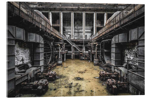 Acrylic print Industrial Monster