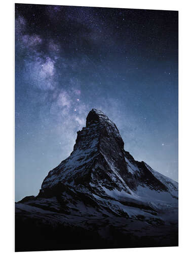 Foam board print Matterhorn