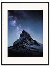 Gerahmter Kunstdruck Matterhorn