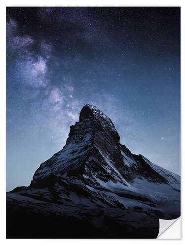 Naklejka na ścianę Matterhorn