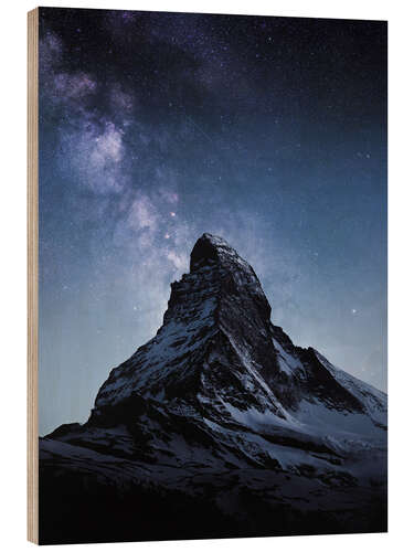 Holzbild Matterhorn