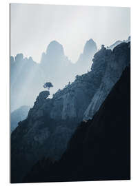 Gallery print Mountains racing