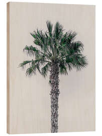 Wood print Palm