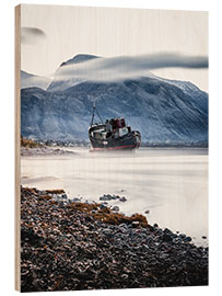 Quadro de madeira Ben Nevis - Irnmonkey
