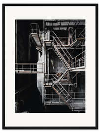 Gerahmter Kunstdruck Kraftwerk