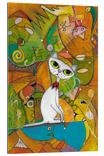 Gallery print Harlequin cat